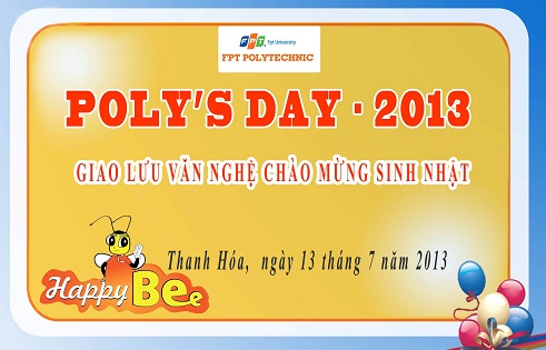 FPT Mạng cá cược bóng đá
 Thanh Hóa tổ chức chương trình "Poly's Day"