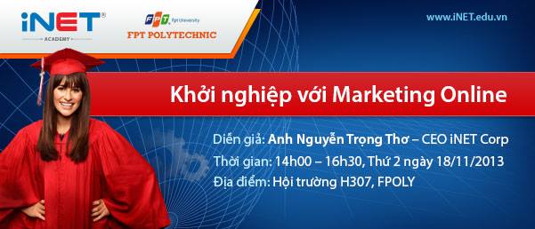 Open talk "Khởi nghiệp với Marketing online" tại Cao đẳng thực hành FPT Mạng cá cược bóng đá
.