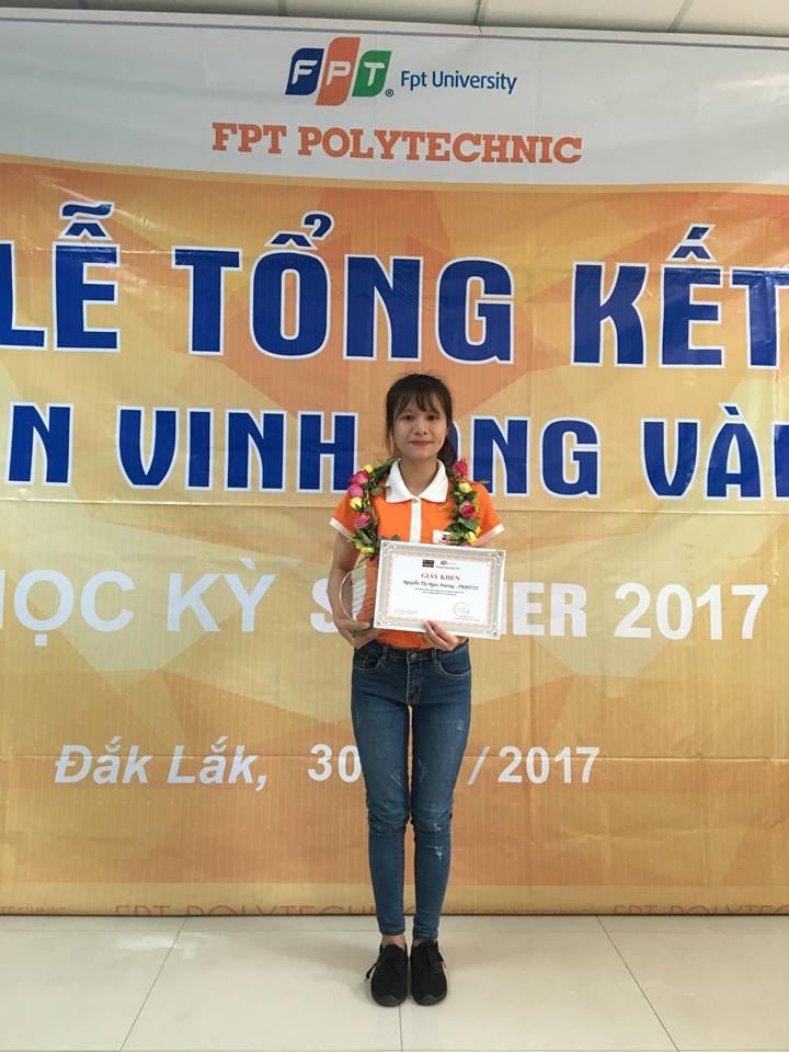 Với Ngọc Nương, nàng"Ong vàng" của Cao đẳng thực hành FPT Mạng cá cược bóng đá
 Tây Nguyên, những kỷ niệm trong quãng thời gian theo học tại trường là không thể nào quên.