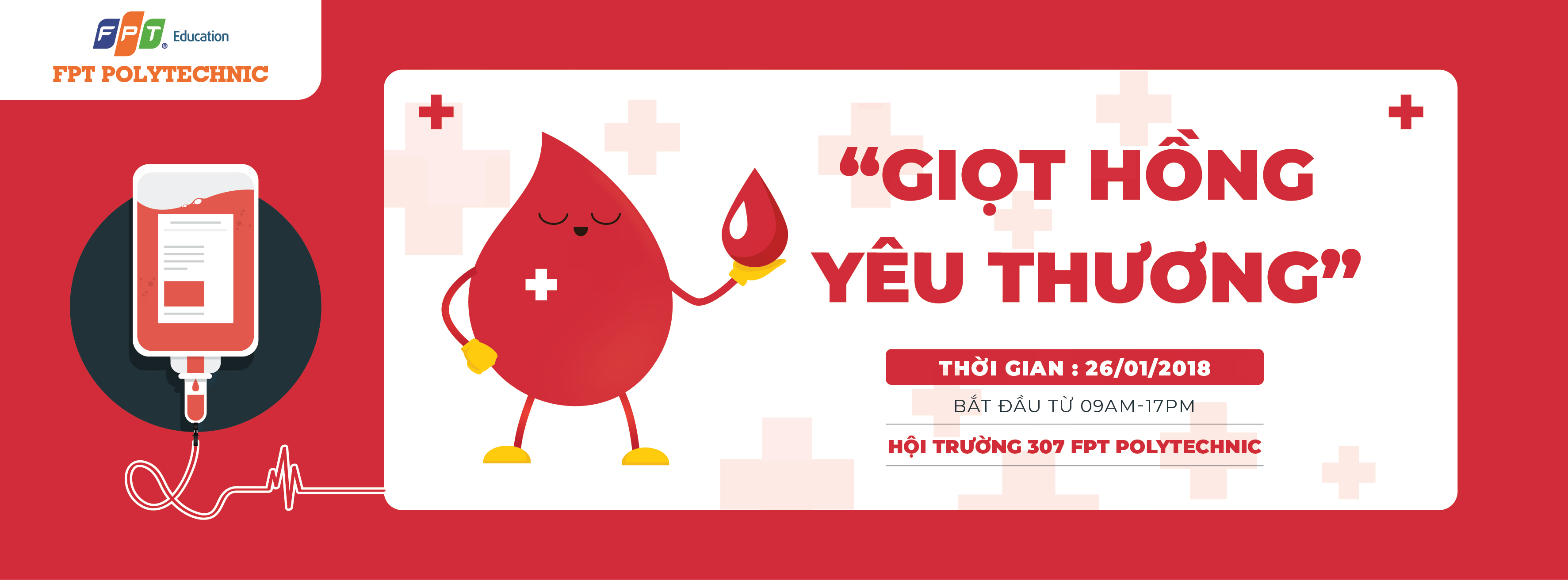 Cao đẳng FPT Mạng cá cược bóng đá
 Hà Nội kêu gọi cán bộ, giảng viên và sinh viên tham gia chương trình Hiến máu nhân đạo – Giọt hồng yêu thương để giúp đỡ những người đang cần đến máu vào ngày 26/01/2018 tới đây.